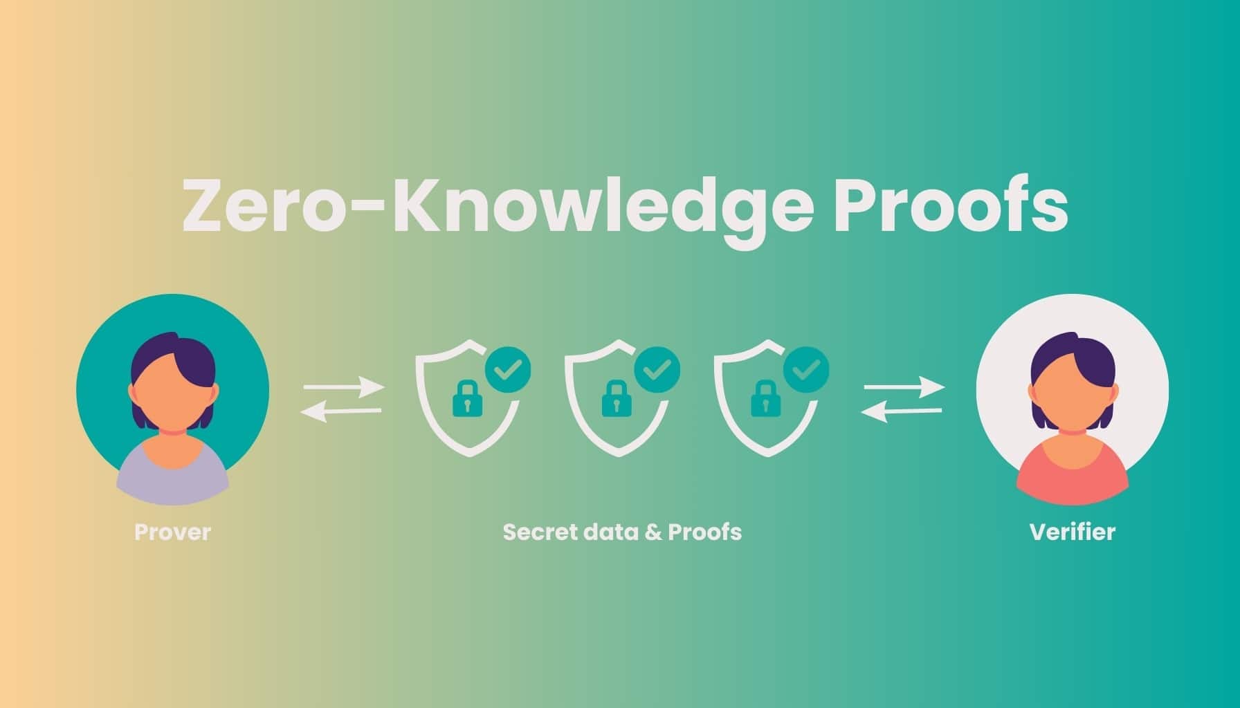 ZK proof privacy shield icon